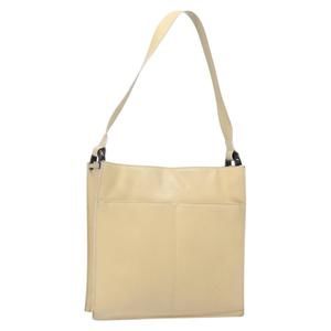 GUCCI Shoulder Bag Leather Beige Gold 001 3444 1801 Auth 132039